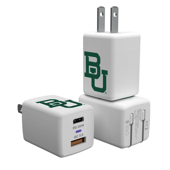 Baylor Bears Insignia USB A/C Charger-0