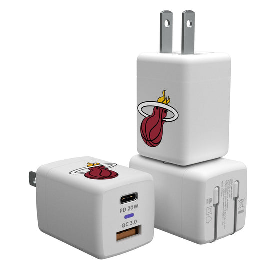 Miami Heat Insignia USB A/C Charger-0