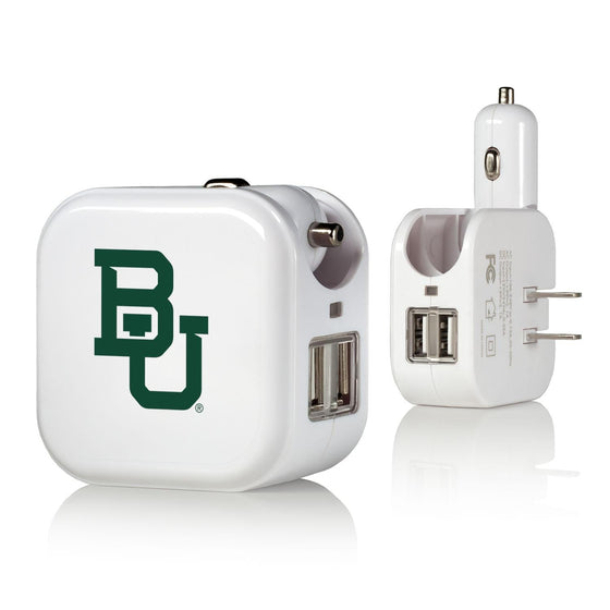 Baylor Bears Insignia 2 in 1 USB Charger-0