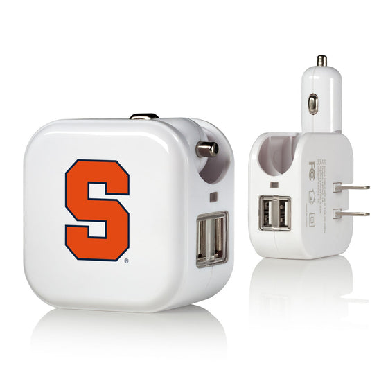 Syracuse Orange Insignia 2 in 1 USB Charger-0