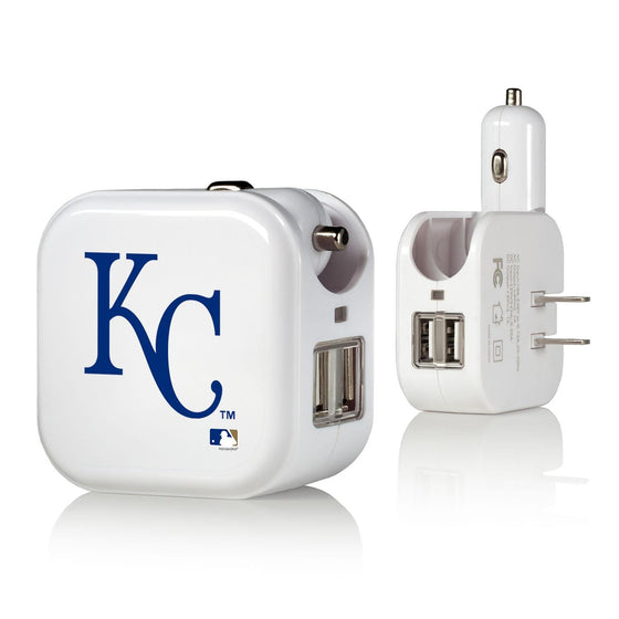 Kansas City Royals Insignia 2 in 1 USB Charger-0