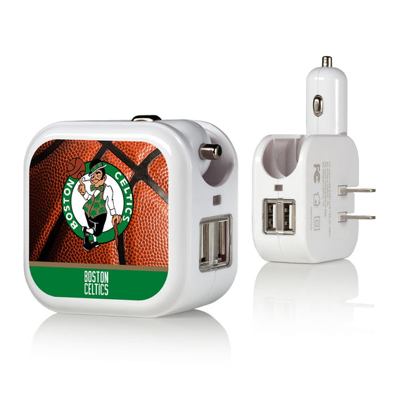 Boston Celtics Basketball 2 in 1 USB Charger-0