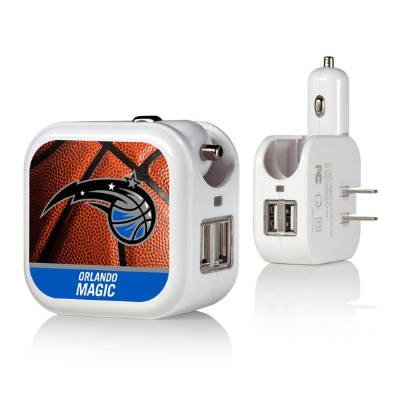 Orlando Magic Basketball 2 in 1 USB Charger-0