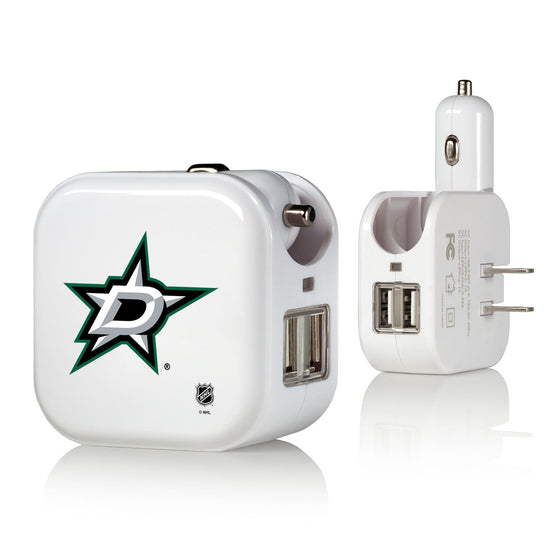 Dallas Stars Insignia 2 in 1 USB Charger-0