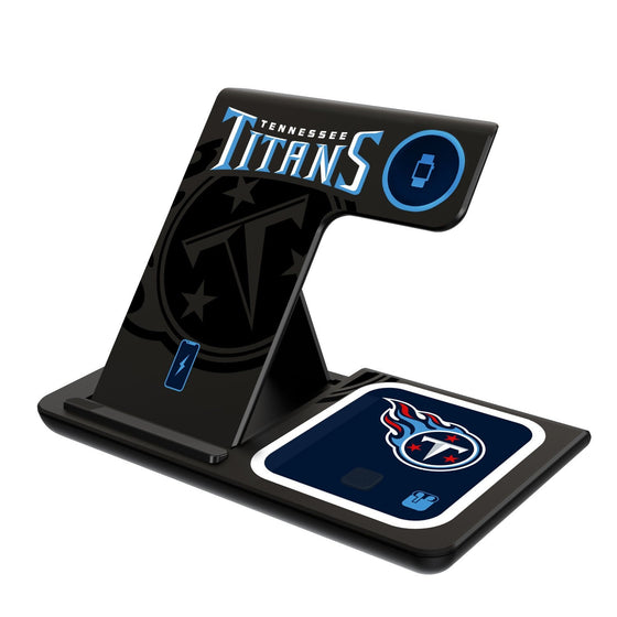 Tennessee Titans Tilt 3 in 1 Charging Station - 757 Sports Collectibles
