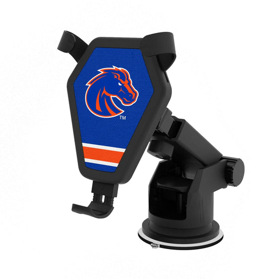 Boise State Broncos Stripe Wireless Car Charger-0