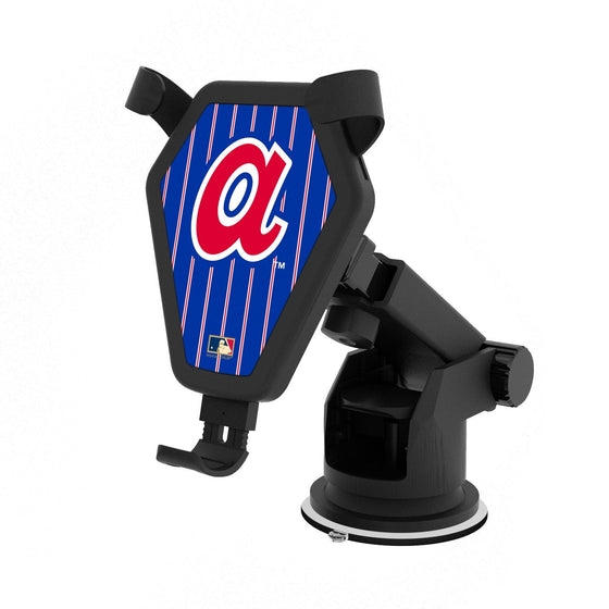 Atlanta Braves 1972-1980 - Cooperstown Collection Pinstripe Wireless Car Charger - 757 Sports Collectibles