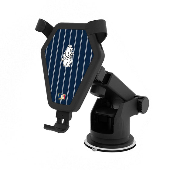 Chicago Cubs 1914 - Cooperstown Collection Pinstripe Wireless Car Charger - 757 Sports Collectibles