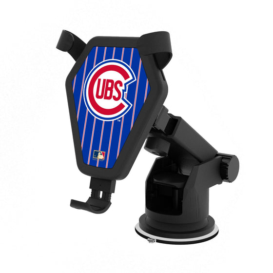 Chicago Cubs 1948-1956 - Cooperstown Collection Pinstripe Wireless Car Charger - 757 Sports Collectibles