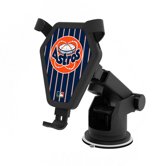 Houston Astros 1977-1998 - Cooperstown Collection Pinstripe Wireless Car Charger - 757 Sports Collectibles