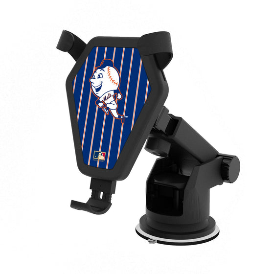 New York Mets 2014 - Cooperstown Collection Pinstripe Wireless Car Charger - 757 Sports Collectibles