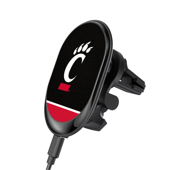 Cincinnati Bearcats Solid Wordmark Wireless Car Charger-0
