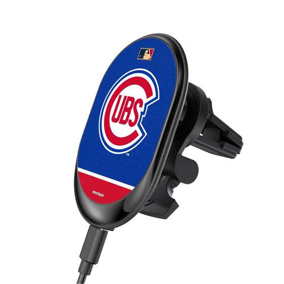 Chicago Cubs 1948-1956 - Cooperstown Collection Solid Wordmark Wireless Car Charger - 757 Sports Collectibles