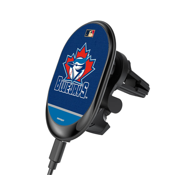 Toronto Blue Jays 1997-2002 - Cooperstown Collection Solid Wordmark Wireless Car Charger - 757 Sports Collectibles