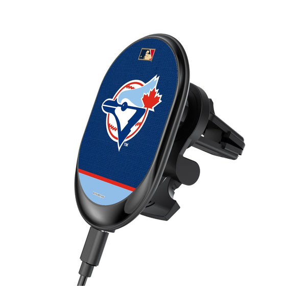 Toronto Blue Jays 1977-1988 - Cooperstown Collection Solid Wordmark Wireless Car Charger - 757 Sports Collectibles
