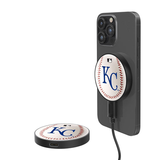 Kansas City Royals Baseball 10-Watt Wireless Magnetic Charger - 757 Sports Collectibles