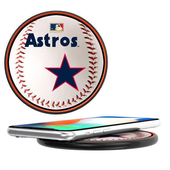 Houston Astros 1975-1981 - Cooperstown Collection Baseball 10-Watt Wireless Charger - 757 Sports Collectibles