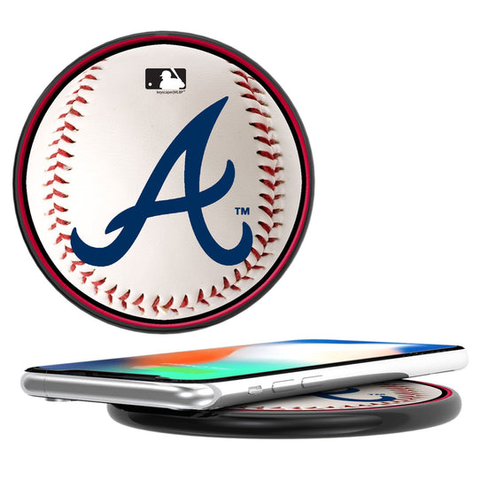 Atlanta Braves Baseball 10-Watt Wireless Charger - 757 Sports Collectibles