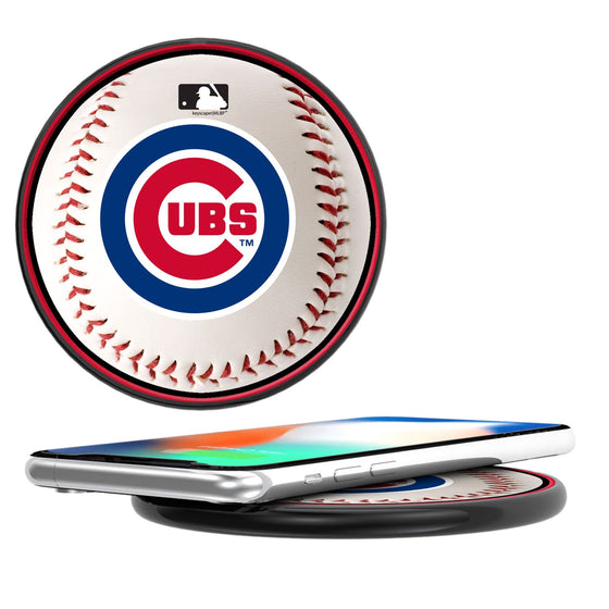 Chicago Cubs Baseball 10-Watt Wireless Charger - 757 Sports Collectibles