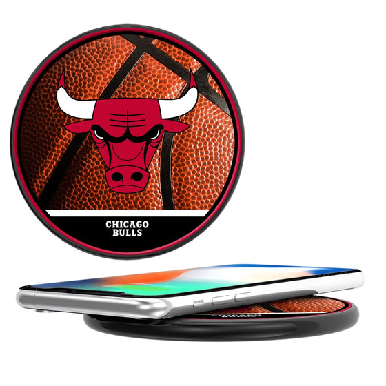 Chicago Bulls Basketball 10-Watt Wireless Charger-0