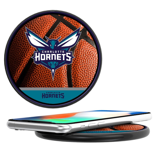 Charlotte Hornets Basketball 10-Watt Wireless Charger-0