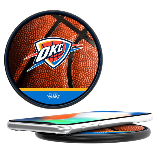 Oklahoma City Thunder Basketball 10-Watt Wireless Charger-0