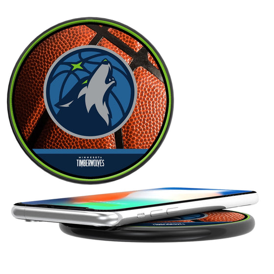 Minnesota Timberwolves Basketball 10-Watt Wireless Charger-0