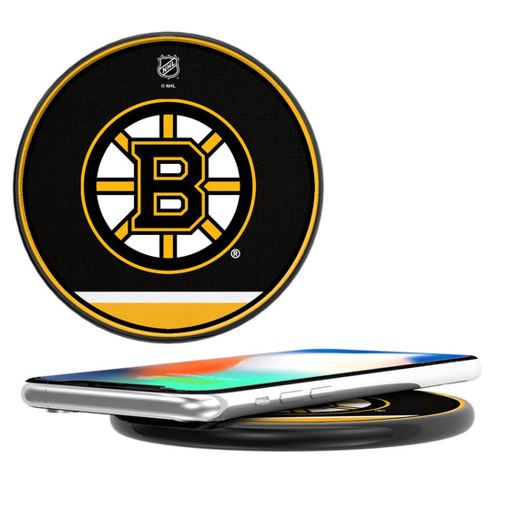 Boston Bruins Stripe 10-Watt Wireless Charger-0