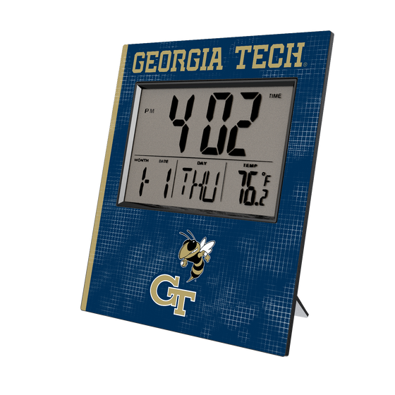 Georgia Tech Yellow Jackets Hatch Wall Clock-0