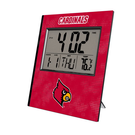 Louisville Cardinals Hatch Wall Clock-0