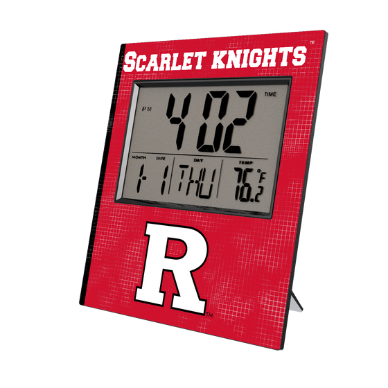 Rutgers Scarlet Knights Hatch Wall Clock-0