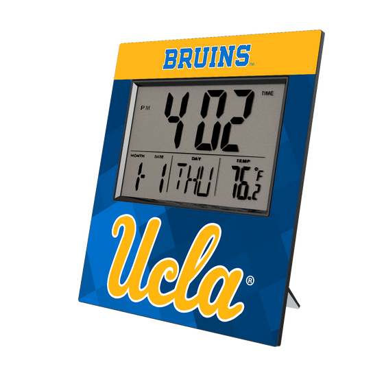 UCLA Bruins Color Block Wall Clock-0