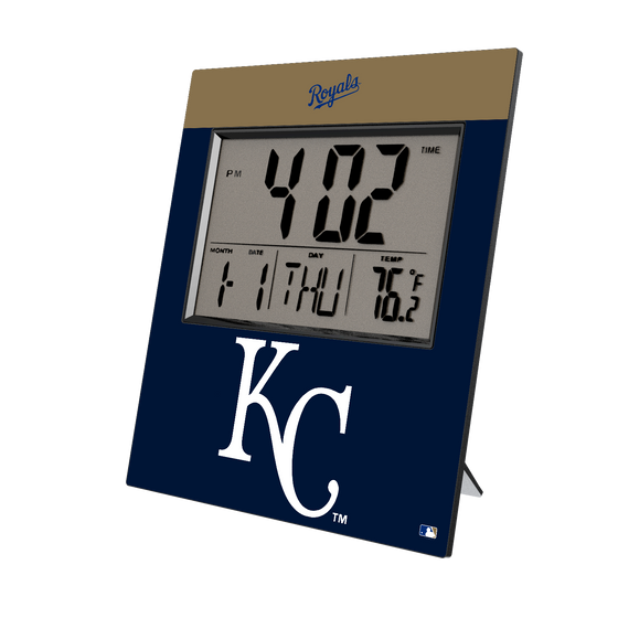 Kansas City Royals Color Block Wall Clock-0