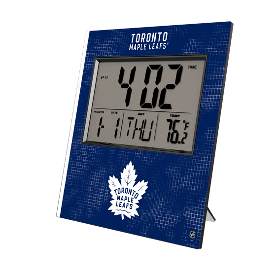 Toronto Maple Leafs Hatch Wall Clock-0