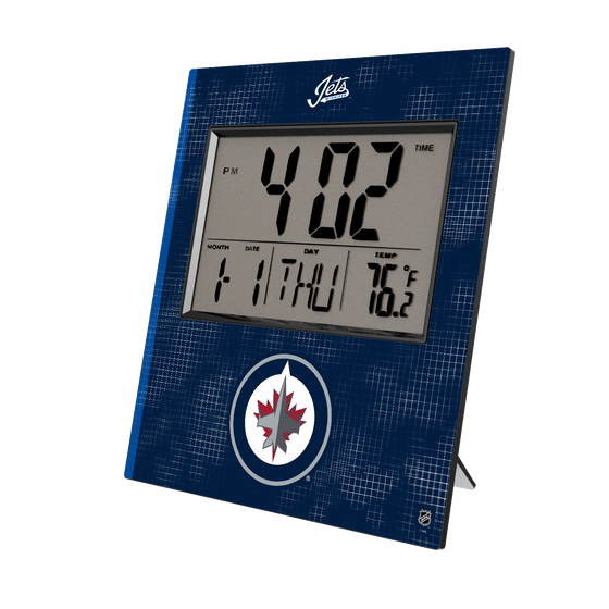 Winnipeg Jets Hatch Wall Clock-0