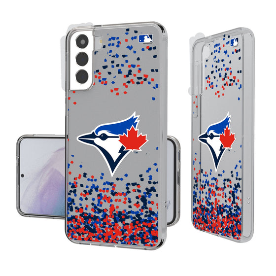 Toronto Blue Jays Confetti Clear Case - 757 Sports Collectibles