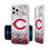 Cincinnati Reds Confetti Clear Case - 757 Sports Collectibles