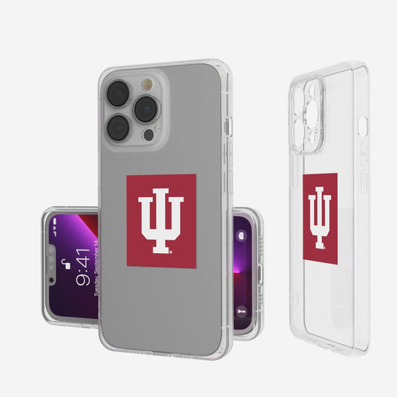 Indiana Hoosiers Insignia Clear Case-0