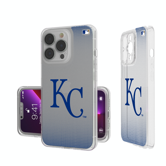 Kansas City Royals Linen Clear Phone Case-0