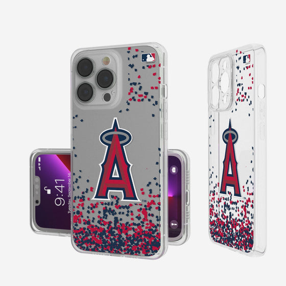 Los Angeles Angels Confetti Clear Case - 757 Sports Collectibles