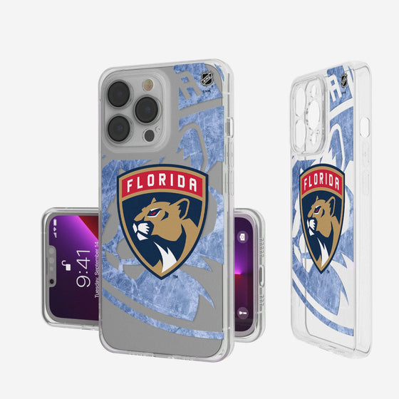 Florida Panthers Ice Tilt Clear Case-0