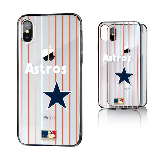 Houston Astros 1975-1981 - Cooperstown Collection Pinstripe Clear Case - 757 Sports Collectibles