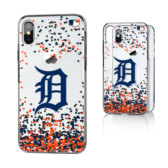Detroit Tigers Confetti Clear Case - 757 Sports Collectibles