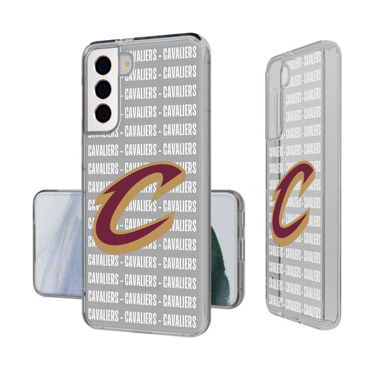 Cleveland Cavaliers Blackletter Clear Case-1