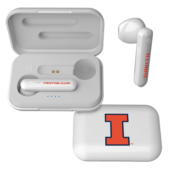 Illinois Fighting Illini Insignia Wireless Earbuds-0