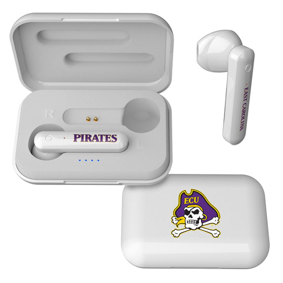 East Carolina Pirates Insignia Wireless Earbuds-0