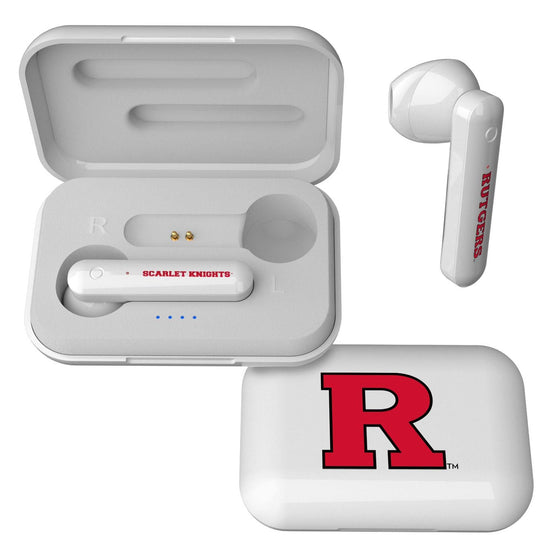 Rutgers Scarlet Knights Insignia Wireless TWS Earbuds-0