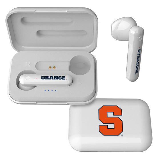 Syracuse Orange Insignia Wireless Earbuds-0