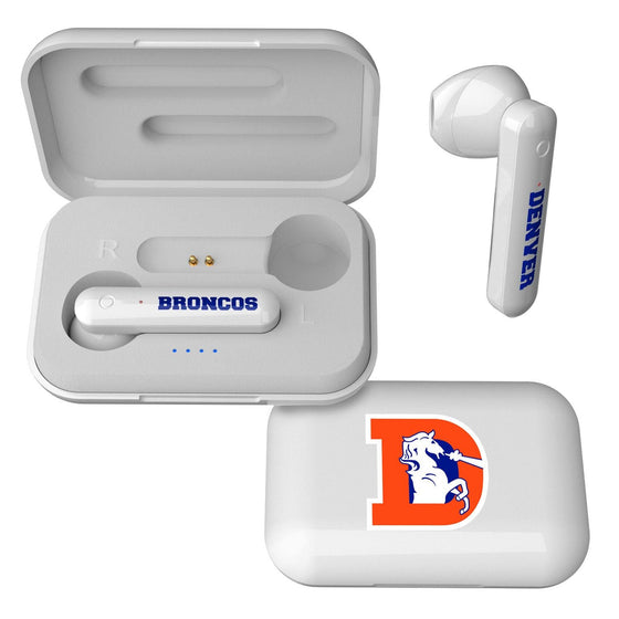 Denver Broncos 1993-1996 Historic Collection Insignia Wireless TWS Earbuds-0
