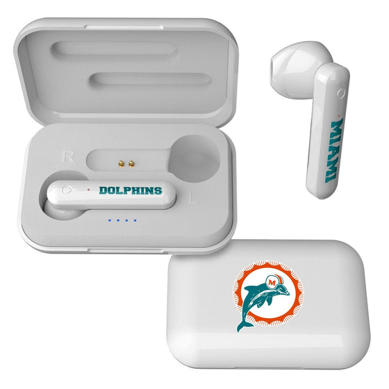 Miami Dolphins 1966-1973 Historic Collection Insignia Wireless TWS Earbuds-0